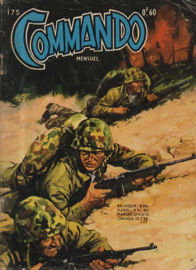 Scan de la Couverture Commando n 175